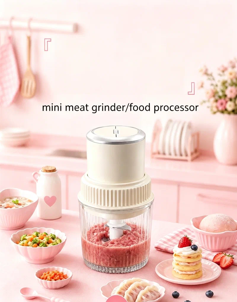0.8L Multifunctional Baby Food Maker & Meat Grinder