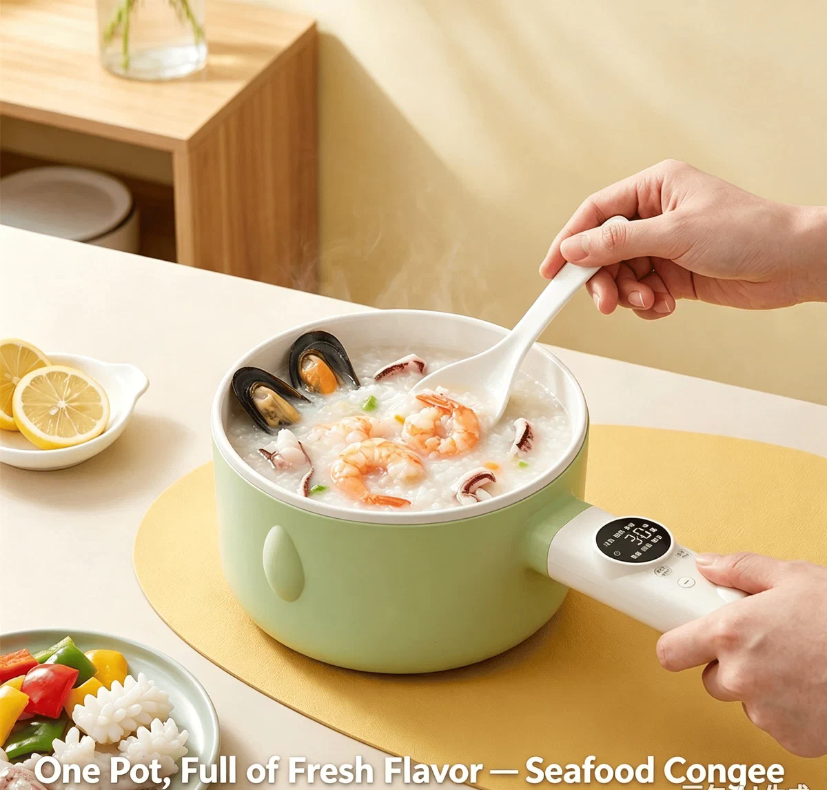 Dinosaur Electric Cooking Pot — detail image 4