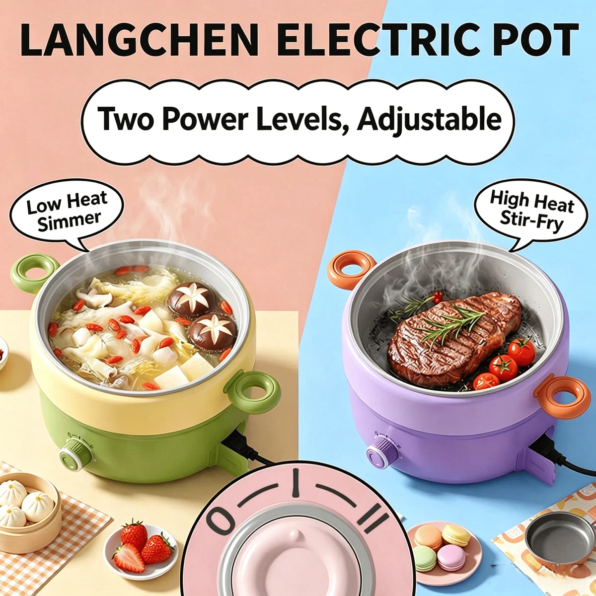 Electric Cooking Pot — detail image 3