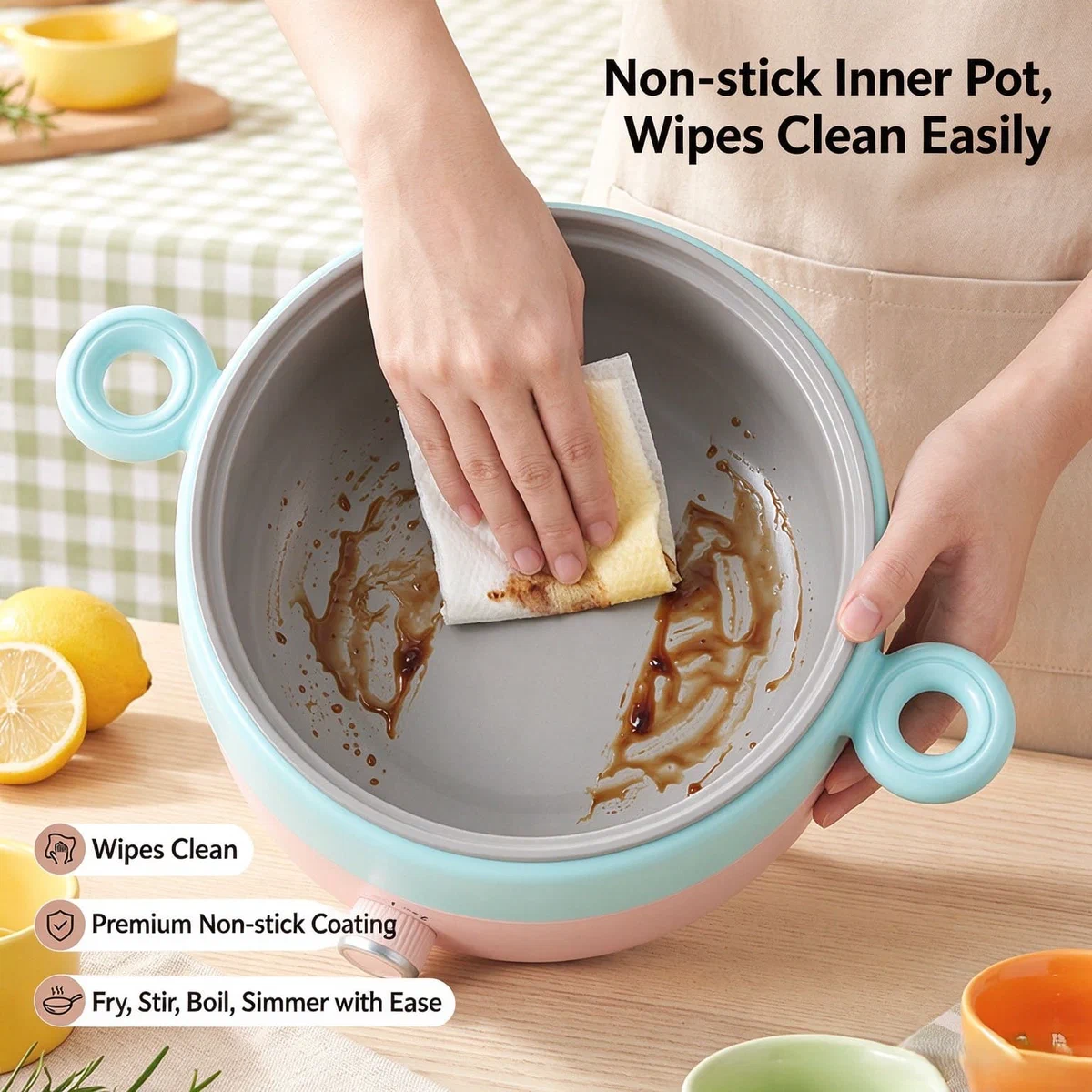 Electric Cooking Pot — detail image 2