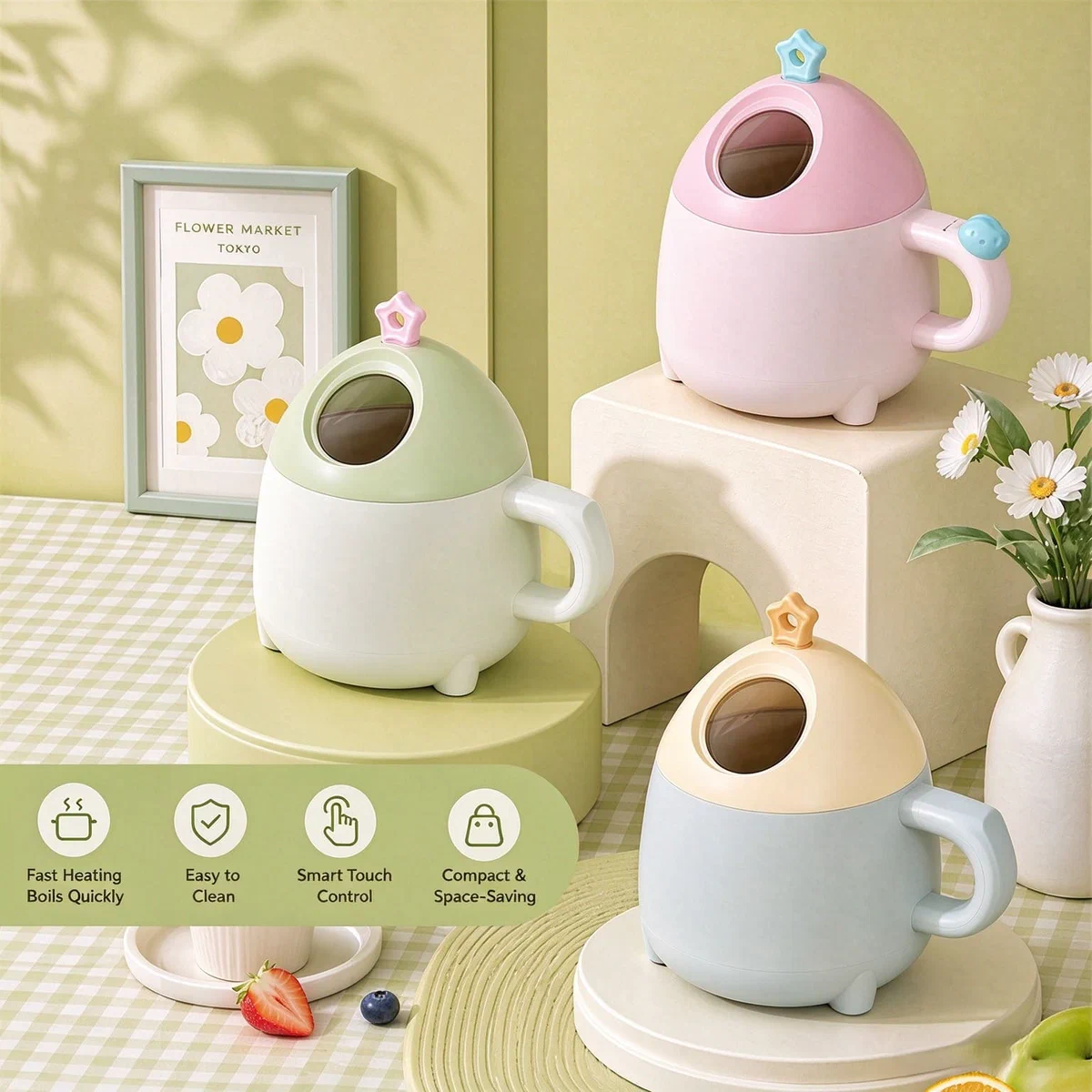 Mini Electric Cooking Pot — detail image 7