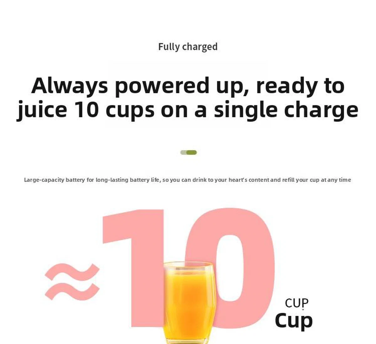 Portable Juice Blender Cup — detail image 11